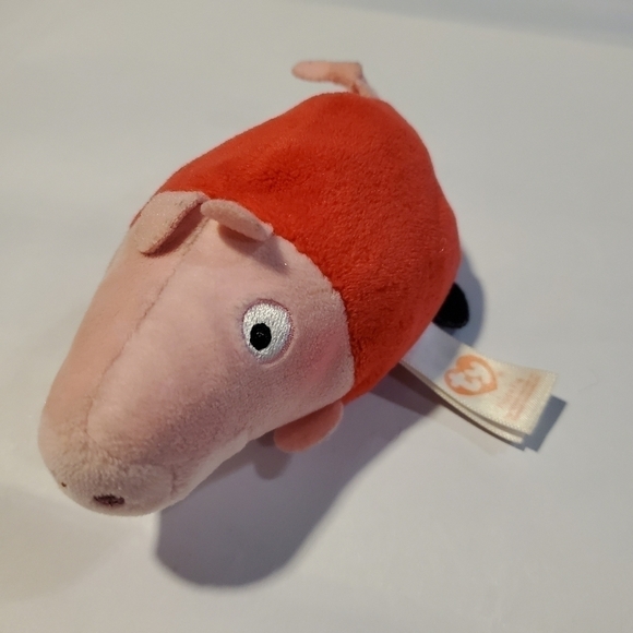 Peppa Pig 4.5" Teenie TY 2003 plush stuffed animal stocking stuffer cuddle toy - Picture 2 of 8